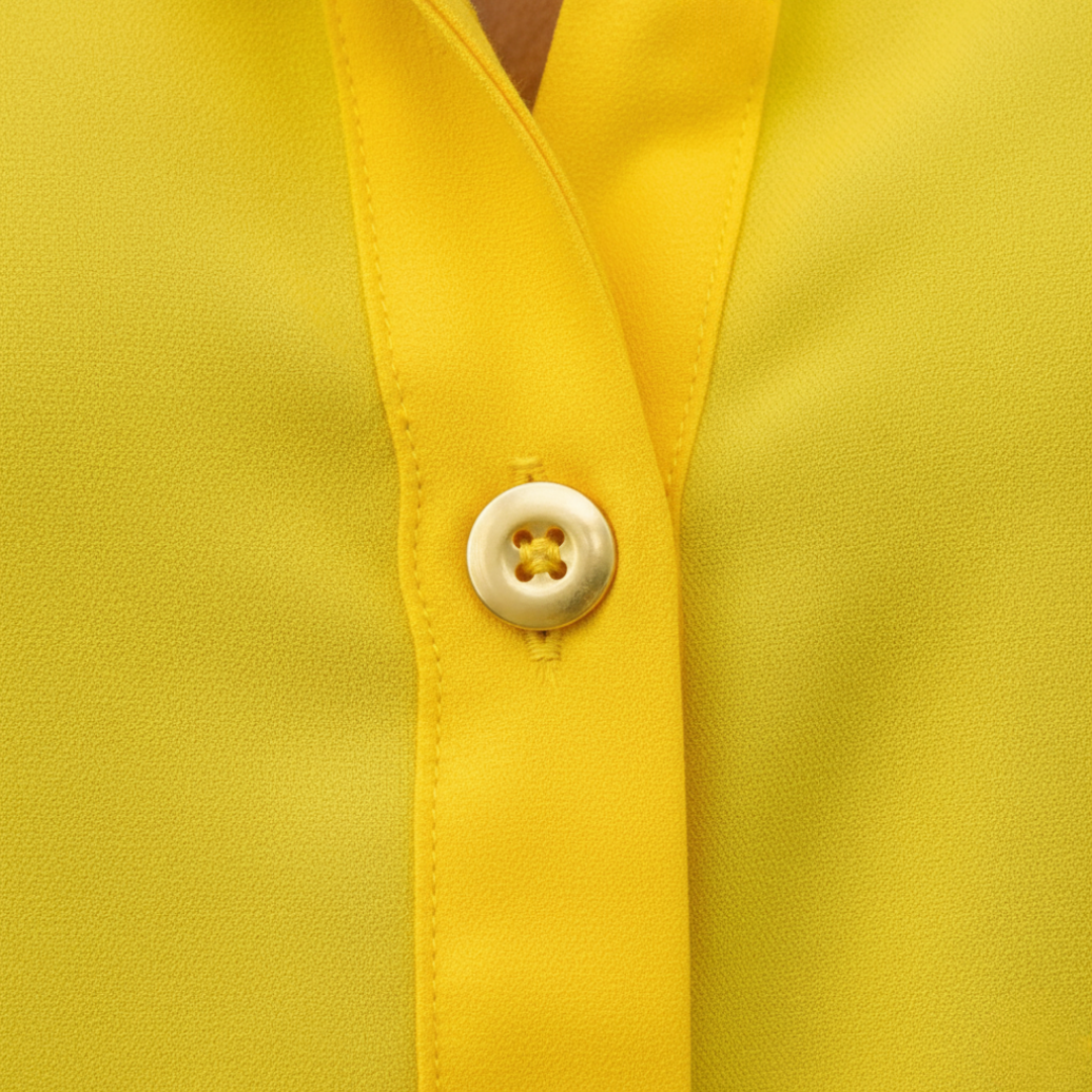 Women Chiffon Button Down Blouse