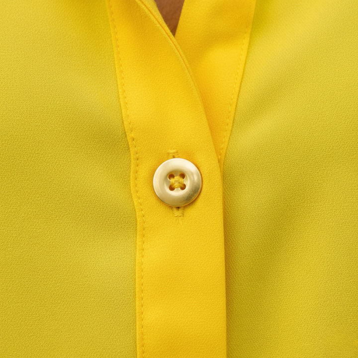 Women Chiffon Button Down Blouse