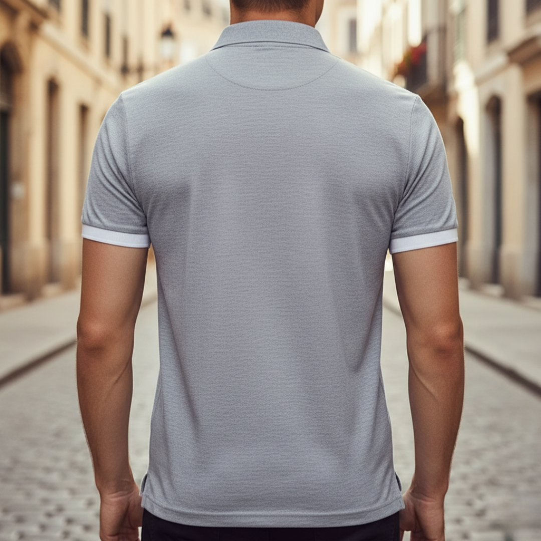 Men Short Sleeve Polo Shirt