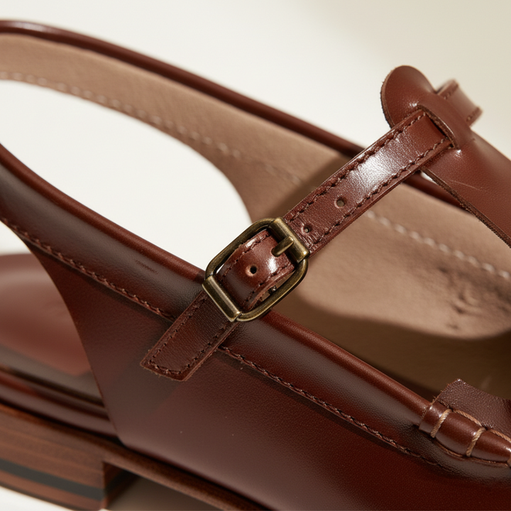 Women’s Orthopedic T-Strap Slingback Loafers