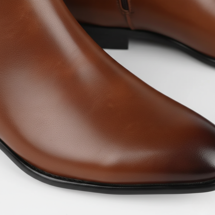 Men Orthopedic Synthetic Leather Chelsea Boots