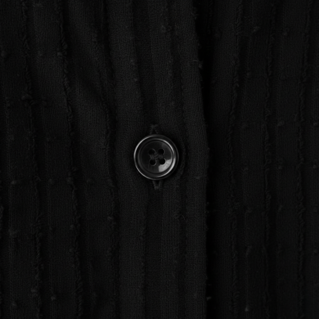 Women Textured Shirt and Shorts Two-Piece Set