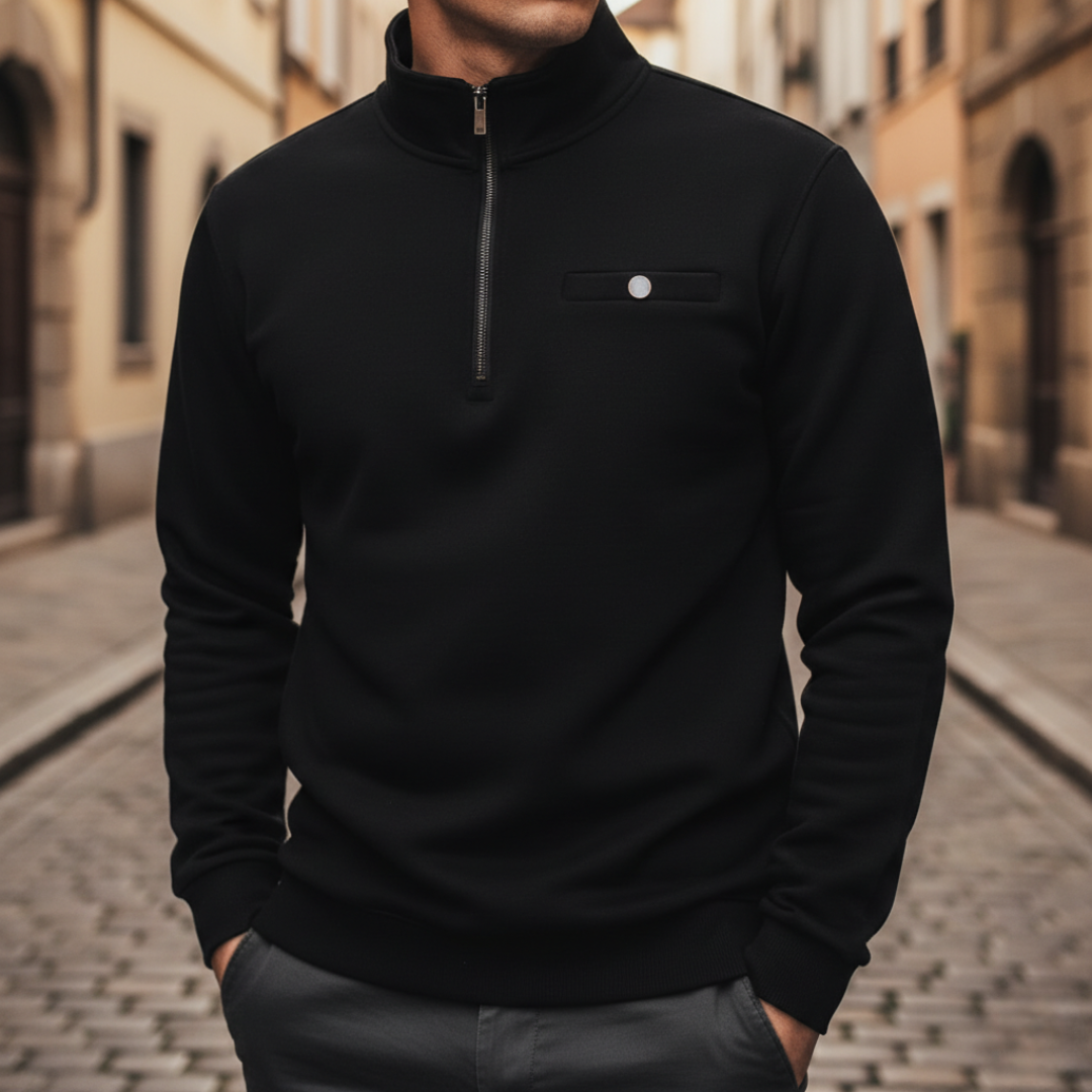Men Half Zip Sweatshirt