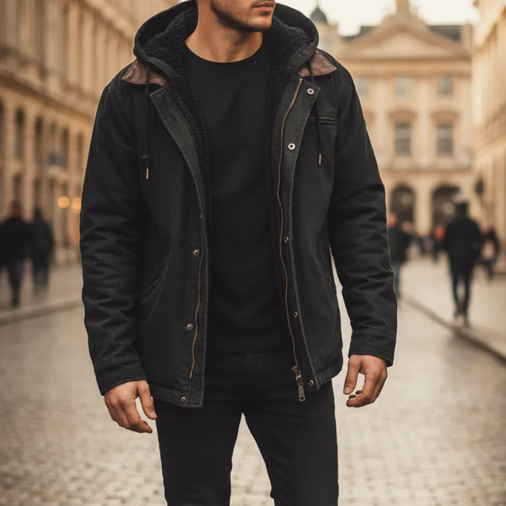 Men’s Winter Jacket with Hood
