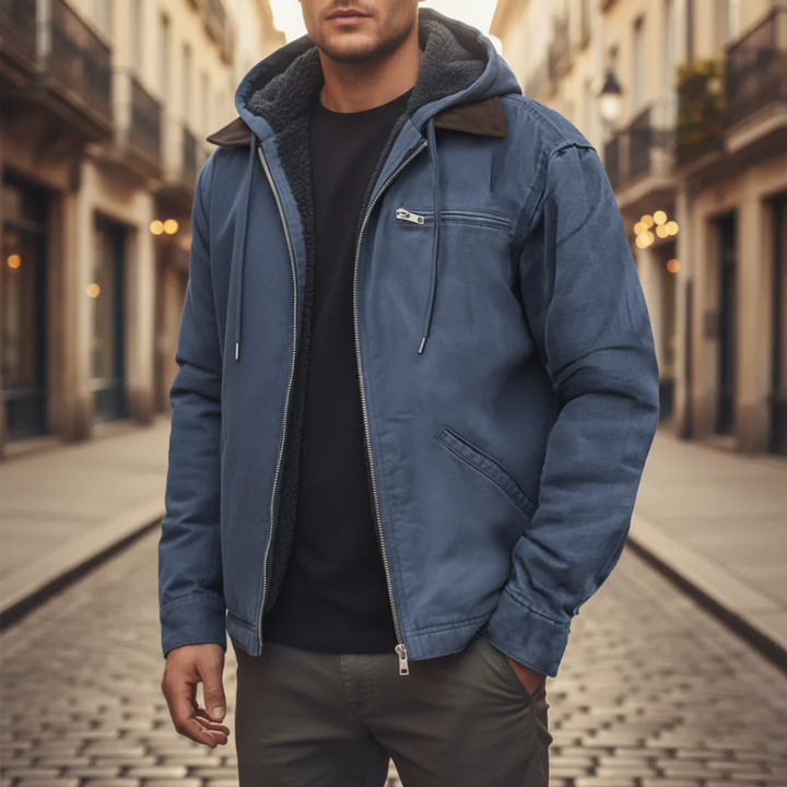 Men’s Winter Jacket with Hood